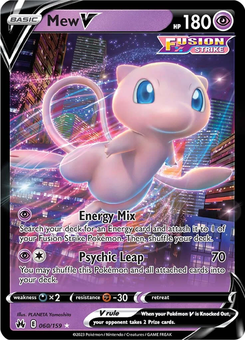 Mew V #60 from Crown Zenith