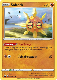Solrock #69 from Crown Zenith