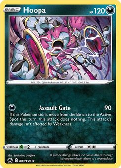 Hoopa #83 from Crown Zenith