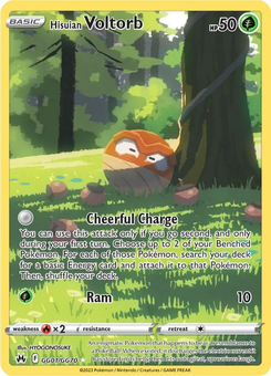 Hisuian Voltorb #GG01 from Crown Zenith