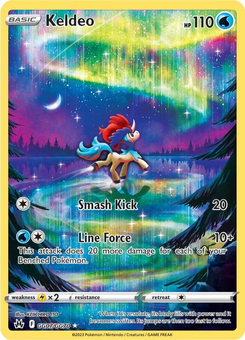 Keldeo #GG07 from Crown Zenith
