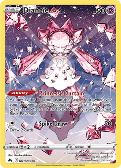 Diancie #GG13 from Crown Zenith