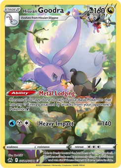 Hisuian Goodra #GG21 from Crown Zenith