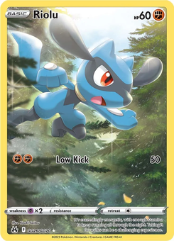 Riolu #GG26 from Crown Zenith