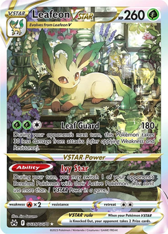 Leafeon VSTAR #GG35 from Crown Zenith