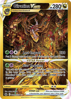 Giratina VSTAR #GG69 from Crown Zenith