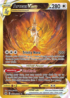 Arceus VSTAR #GG70 from Crown Zenith