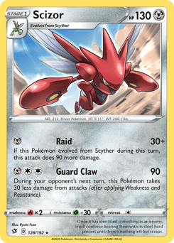 Scizor #128 from Rebel Clash