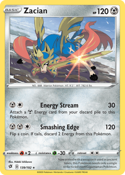 Zacian #139 from Rebel Clash