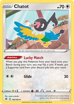 Chatot #142 from Rebel Clash