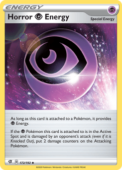 Horror Psychic Energy #172 from Rebel Clash