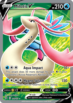 Milotic V #179 from Rebel Clash