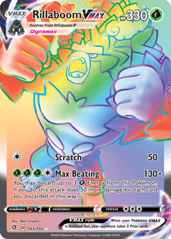 Rillaboom VMAX #193 from Rebel Clash