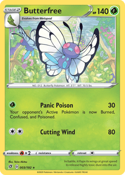 Butterfree #3 from Rebel Clash