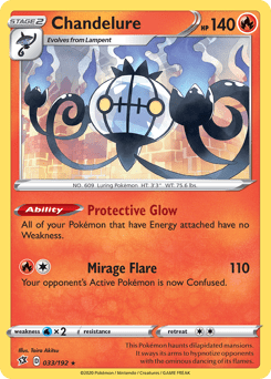 Chandelure #33 from Rebel Clash