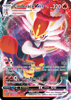 Cinderace VMAX #36 from Rebel Clash