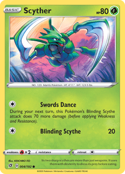 Scyther #4 from Rebel Clash