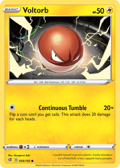 Voltorb #56 from Rebel Clash