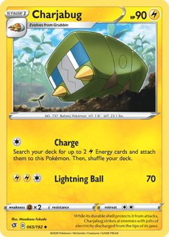Charjabug #65 from Rebel Clash