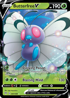 Butterfree V #1 from Darkness Ablaze