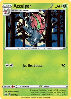 Accelgor #10 from Darkness Ablaze