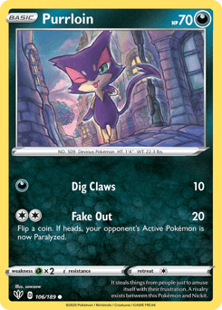 Purrloin #106 from Darkness Ablaze