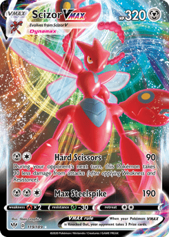 Scizor VMAX #119 from Darkness Ablaze