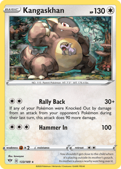 Kangaskhan #133 by kawayoo