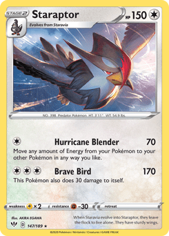 Staraptor #147 from Darkness Ablaze