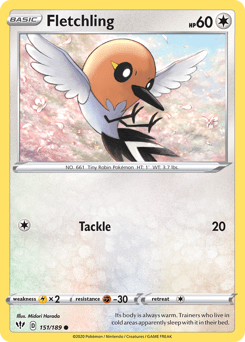 Fletchling #151 from Darkness Ablaze