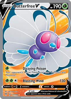 Butterfree V #177 from Darkness Ablaze