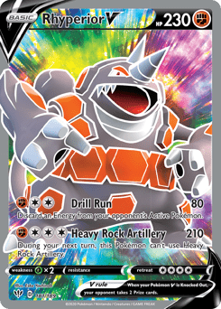 Rhyperior V #181 from Darkness Ablaze