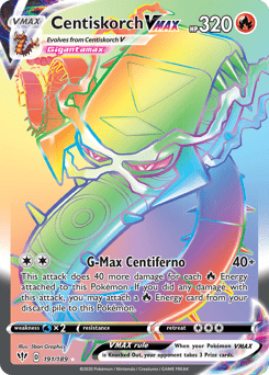 Centiskorch VMAX #191 from Darkness Ablaze
