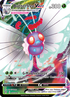 Butterfree VMAX #2 from Darkness Ablaze