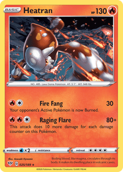 Heatran #25 from Darkness Ablaze