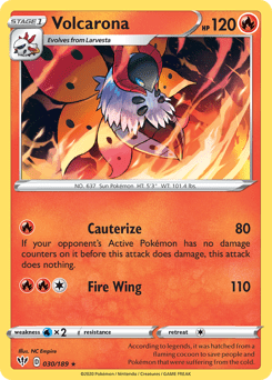 Volcarona #30 from Darkness Ablaze