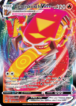 Centiskorch VMAX #34 from Darkness Ablaze