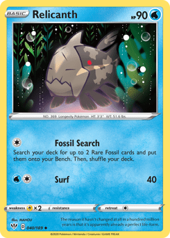 Relicanth #40 by MAHOU
