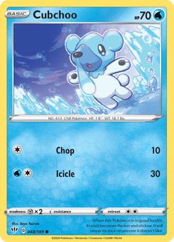Cubchoo #48 from Darkness Ablaze