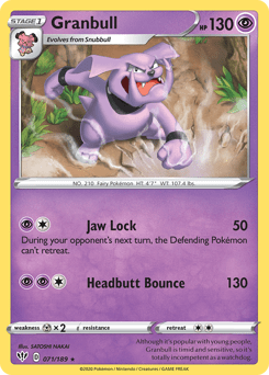 Granbull #71 from Darkness Ablaze