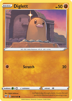 Diglett #84 from Darkness Ablaze