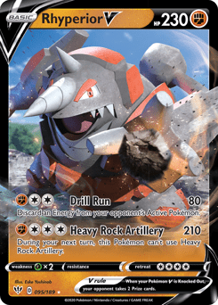 Rhyperior V #95 from Darkness Ablaze