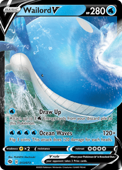 Wailord V #13 from Champion's Path