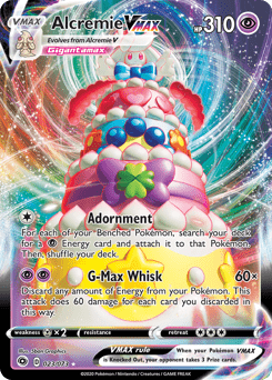 Alcremie VMAX #23 from Champion's Path