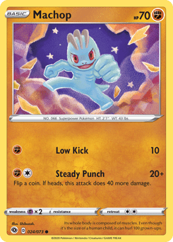 Machop #24 from Champion's Path