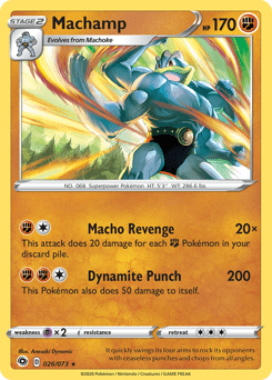 Machamp #26 from Champion's Path