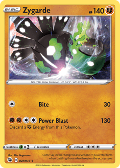 Zygarde #28 from Champion's Path