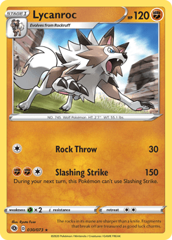 Lycanroc #30 from Champion's Path