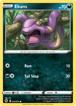 Ekans #33 from Champion's Path