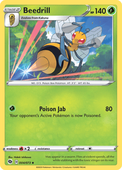 Beedrill #4 from Champion's Path